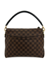 Bandolera, 1.100&euro;, Bolso, Marrón/Negro, Canvas - General, Vista trasera